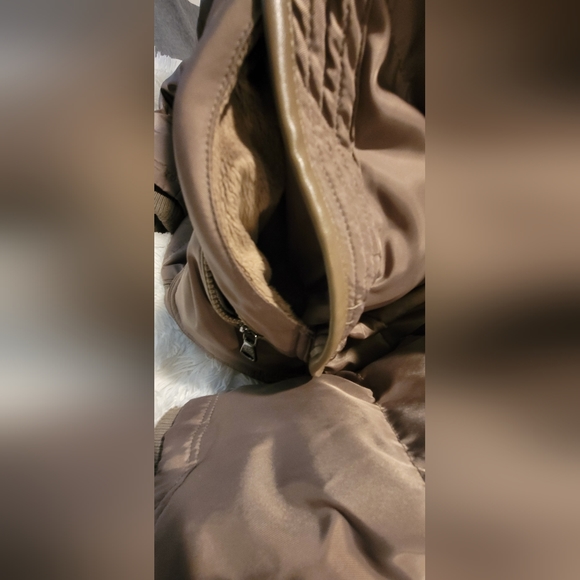 Vince Camuto Faux Fur Parka Jacket Women Medium - Picture 9 of 12